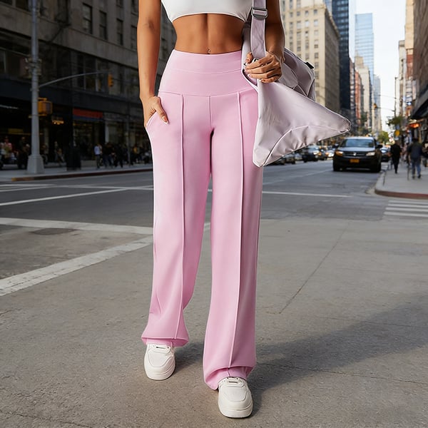 BellaFlex™ - Relaxed Wide-Leg Dress Pants