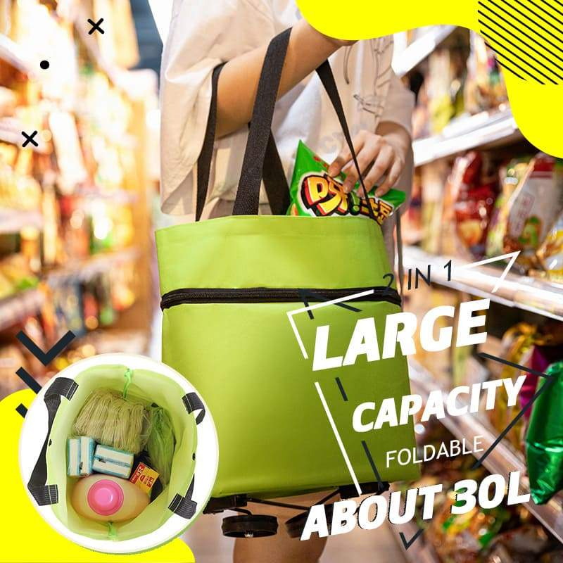 SwiftTote™ — Carry Everything Effortlessly, Glide Through Life Pain-Free