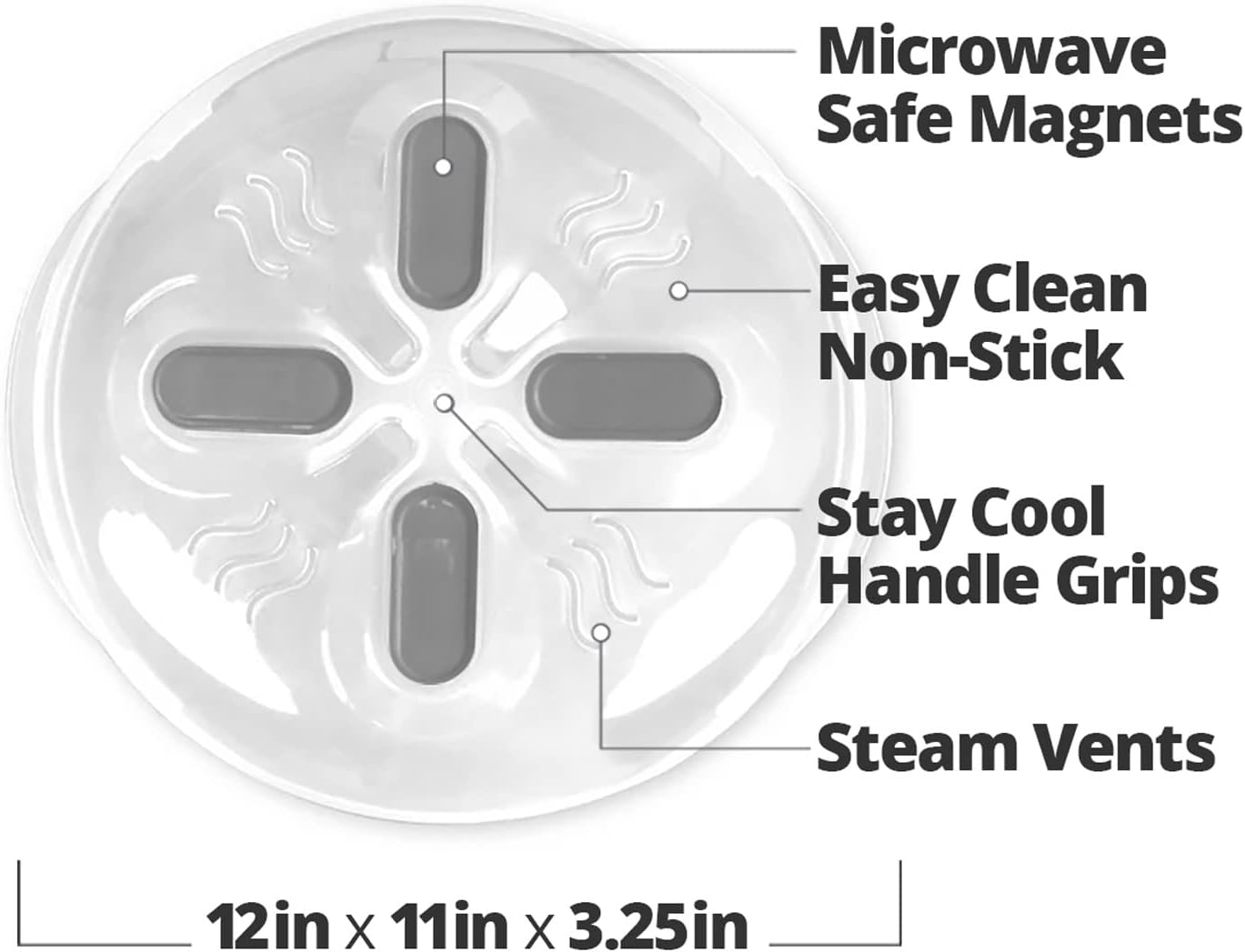 MagniShield™ — Experience Effortless Clean Microwaves and Perfectly Heated Meals Every Time