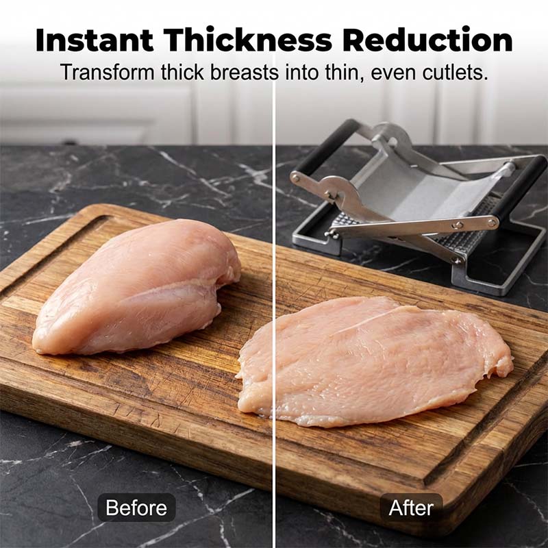 TenderPro™ - Heavy-Duty Manual Meat Tenderizer Press