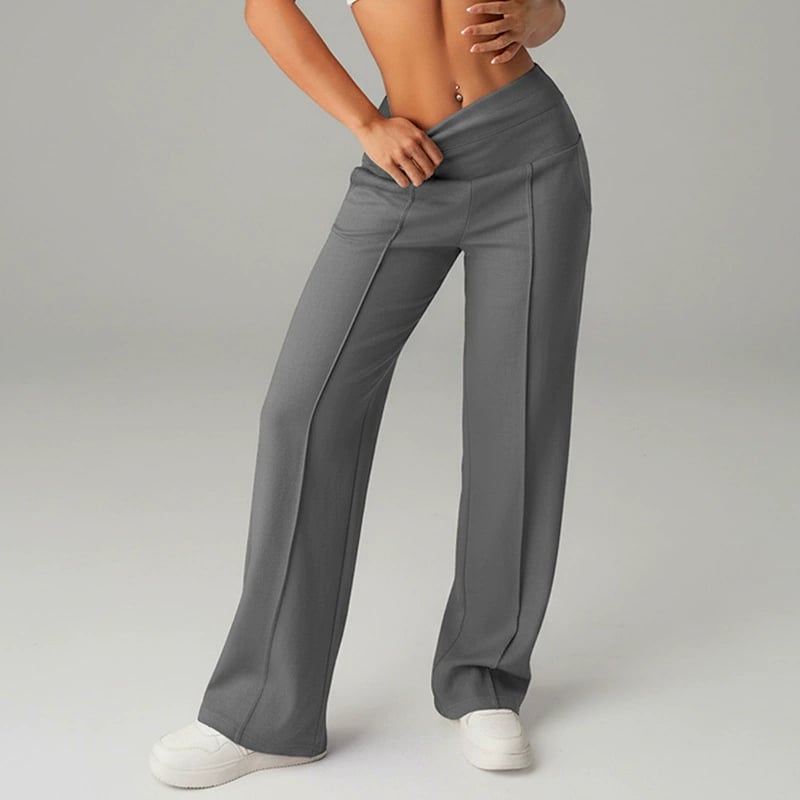 BellaFlex™ - Relaxed Wide-Leg Dress Pants