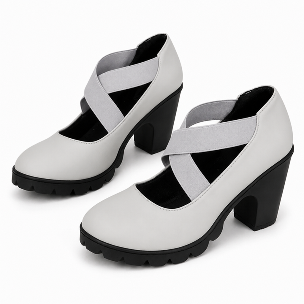 Ellery™ Women's Cross-Strap Block Heel Mary Janes
