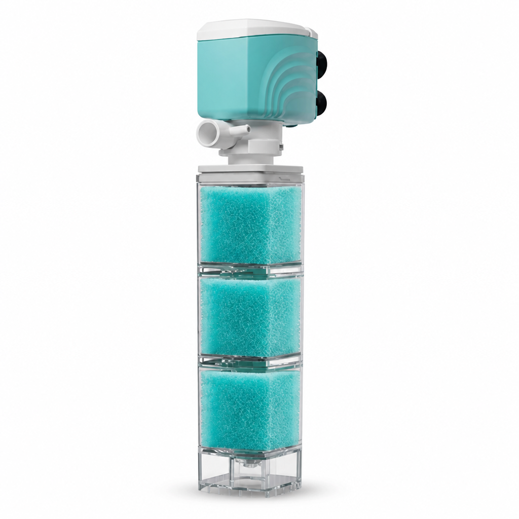 ClearFin™ Aquarium Filter & Oxygen Pump