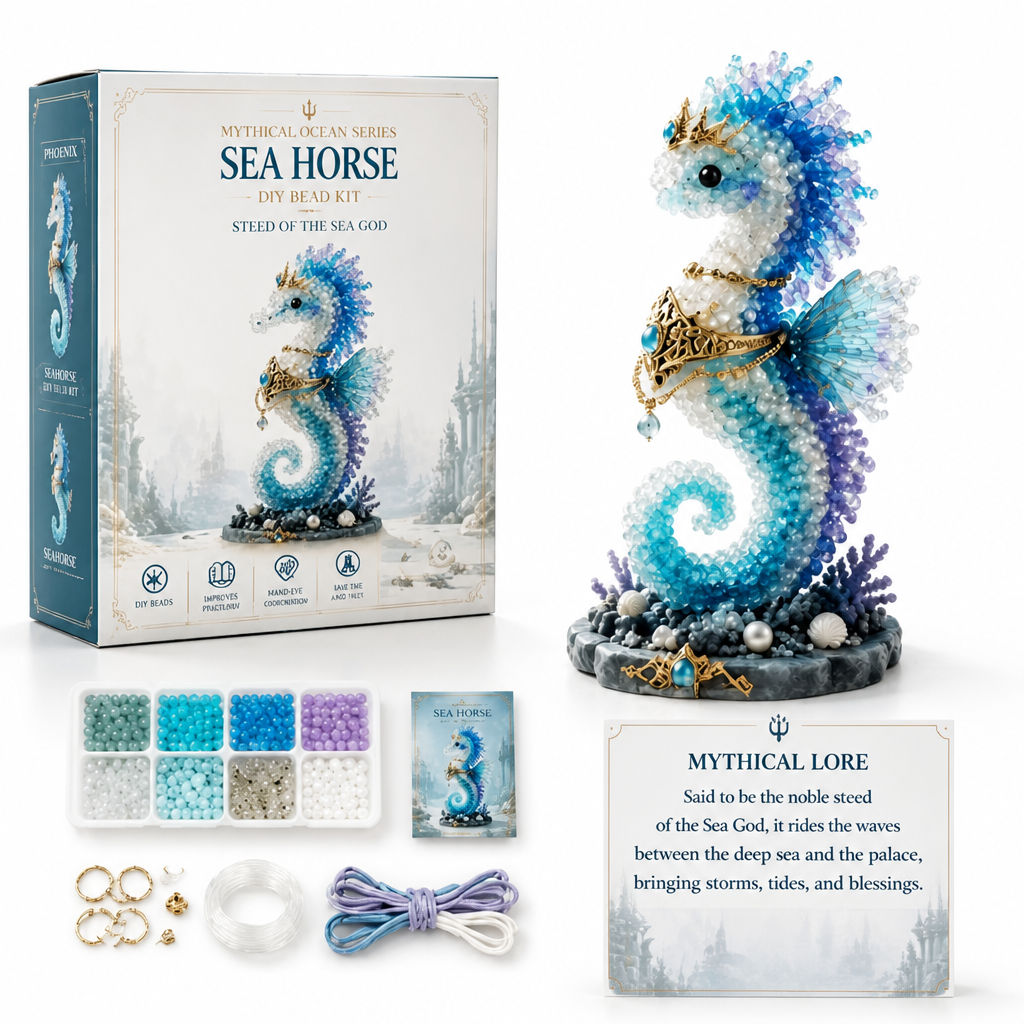 ReefBead™ 3D Ocean Animal Bead Kit — Craft Your Own Sea Creature