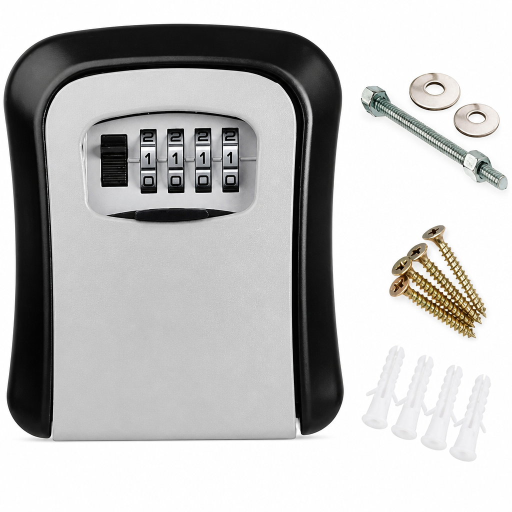 KeyVault™ — Secure Wall-Mounted Key Box