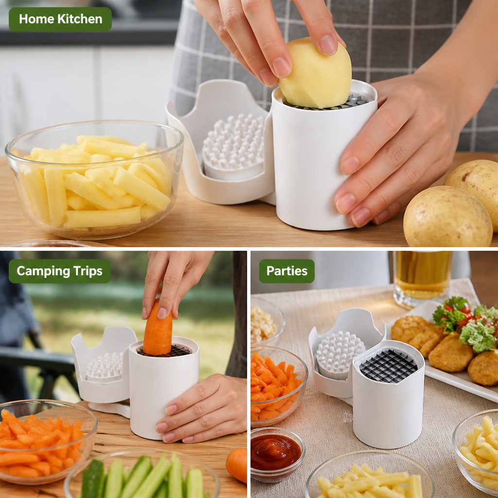 FryForge™ Fry Cutter & Vegetable Slicer — Easy Meal Prep