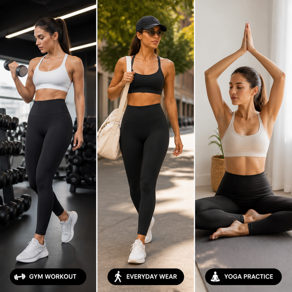 Lumeflex™ High-Waist Contour Leggings — Buttery-Soft Stretch