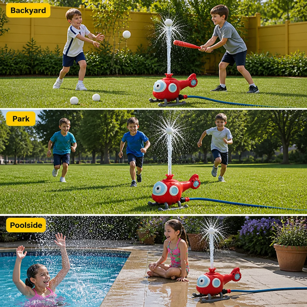 AquaCritter™ — Outdoor Water Sprinkler Toy