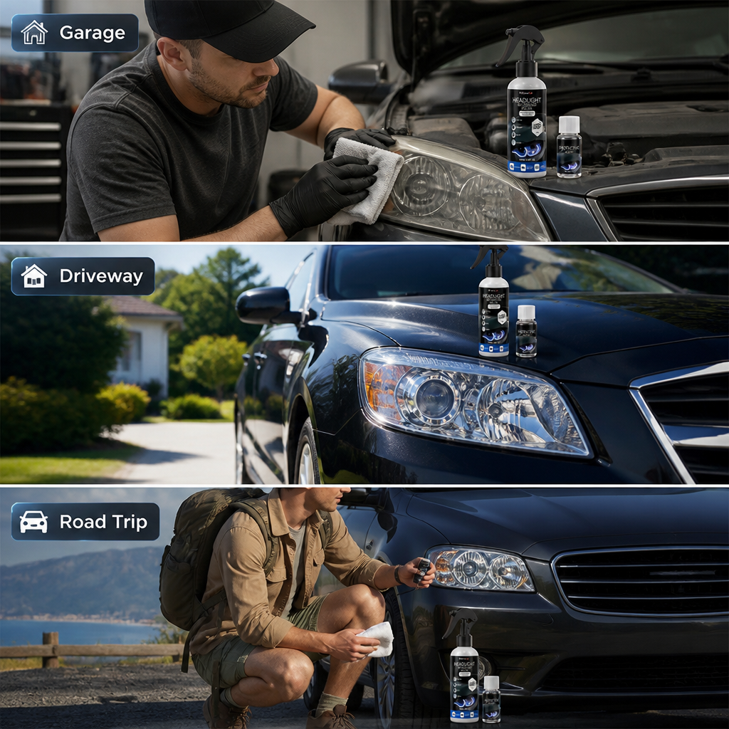 BeamRevive™ Headlight Restoration Kit — Clearer Headlights Again