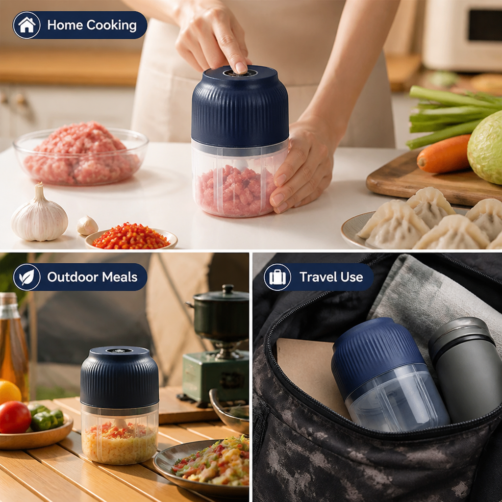 QuickChop™ - One-Touch Mini Food Chopper