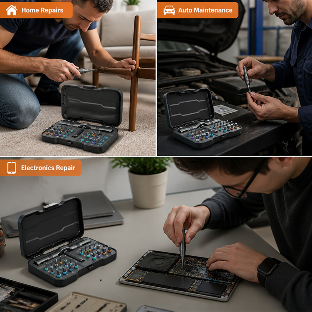FixPoint™ 24-in-1 Ratchet Precision Screwdriver Set