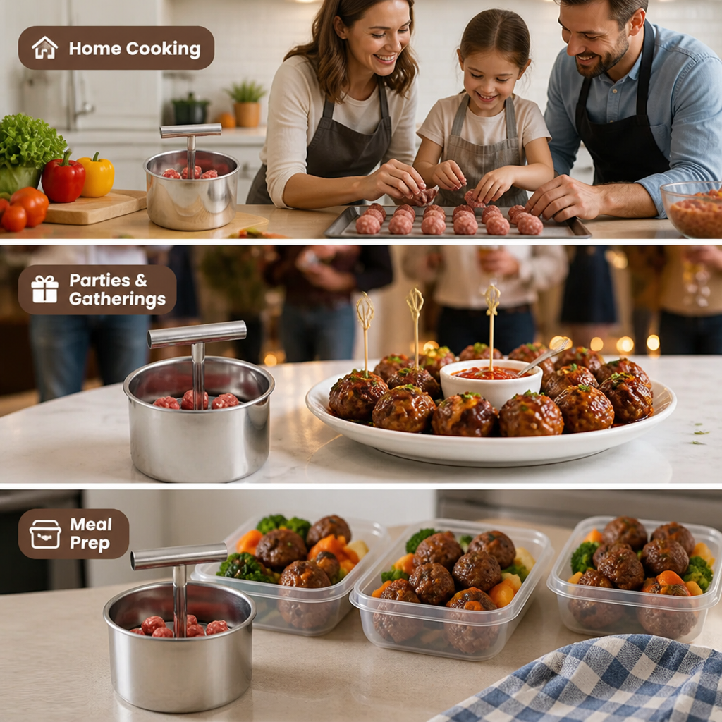 MeatballPro™ — Precision Meatball Maker