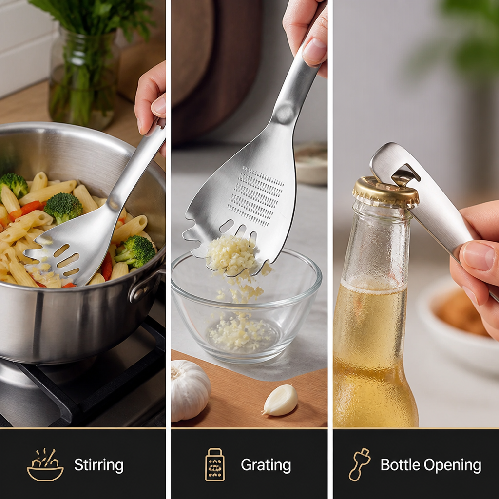 CookSmart™ — Multi-Function Cooking Spoon