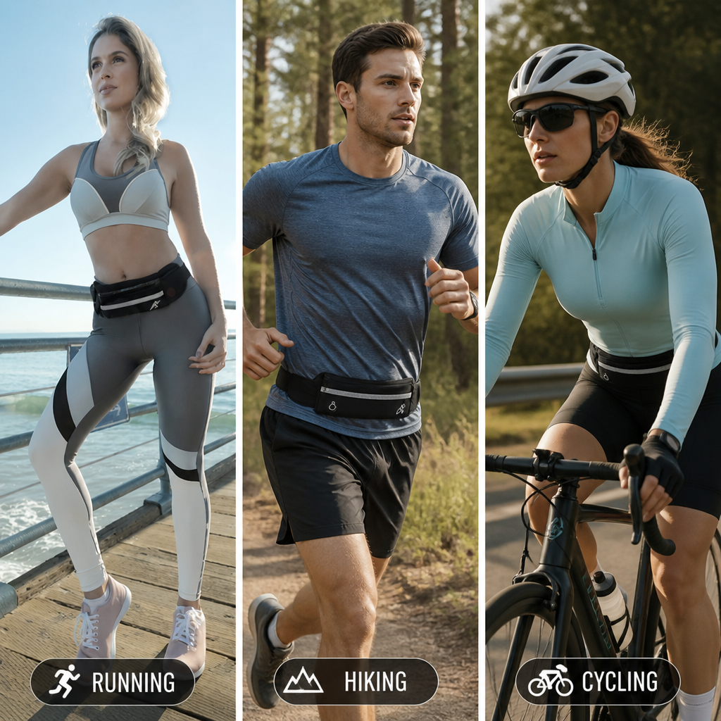 Runora™ — Bounce-Free Running Belt for Active Days