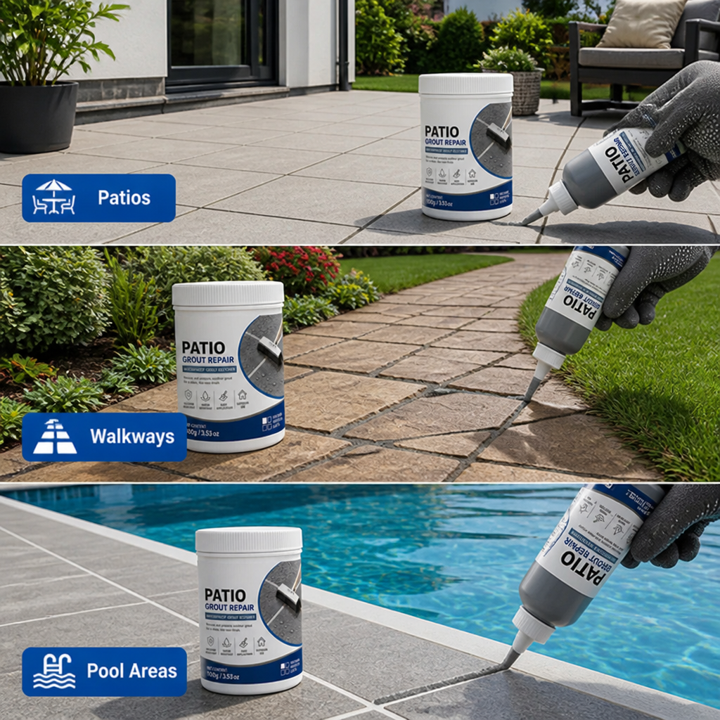 GroutGarden™ Patio Joint Filler — Refresh Paving Joints
