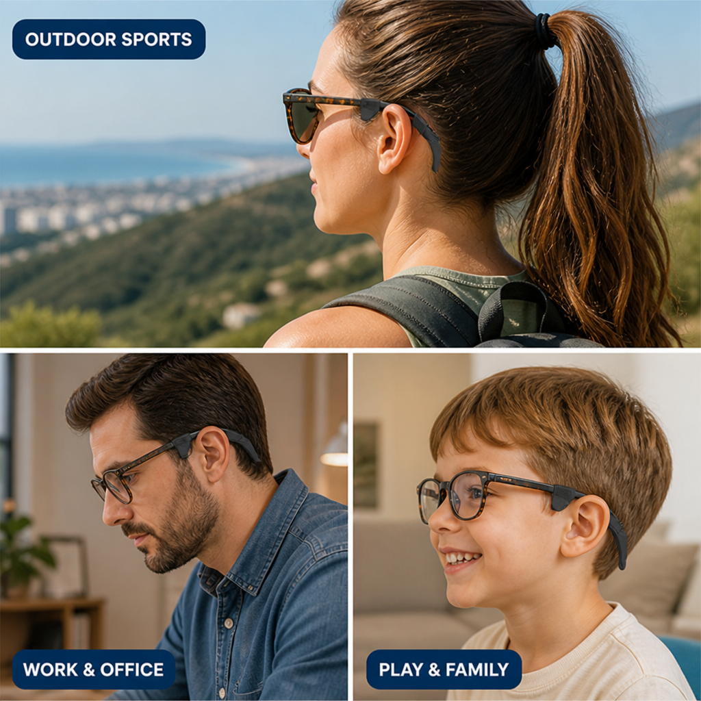 EarLock™ Anti-Slip Glasses Ear Grips — Comfortable Silicone Hooks