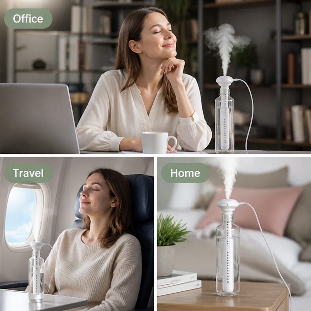 MistWand™ Portable Mini Humidifier — Refresh Dry Air Anywhere
