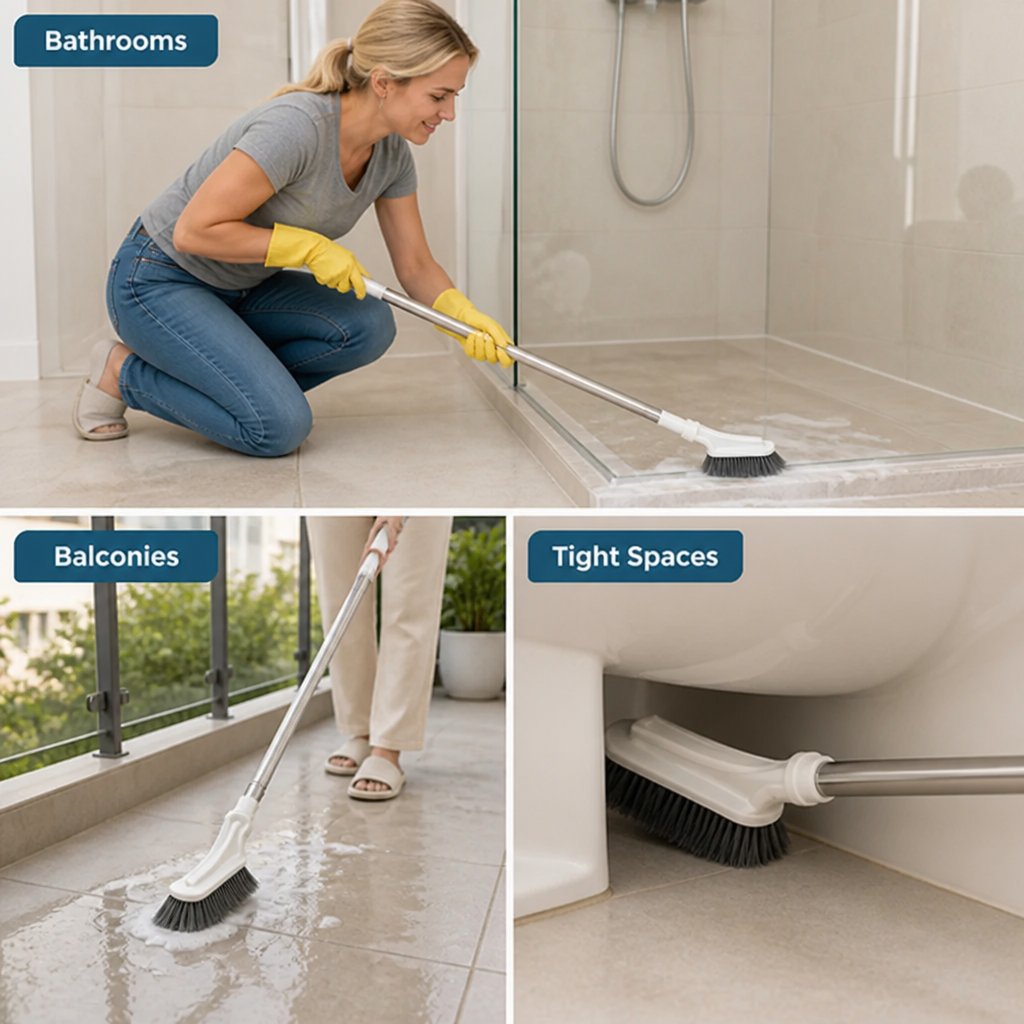 NookNinja™ Extendable Scrub Brush — Scrub Tight Corners