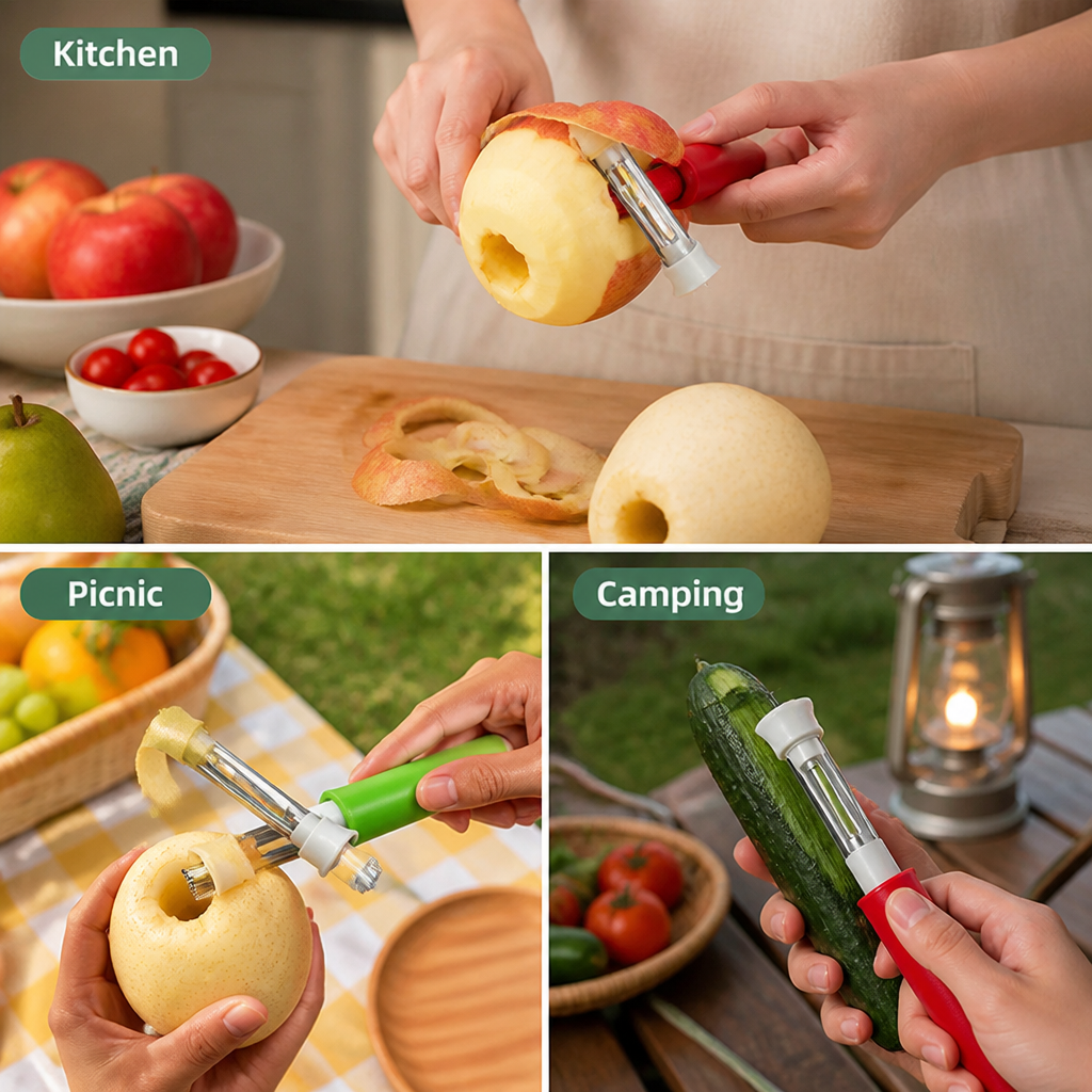 CoreSwift™ — Quick Fruit Corer & Slicer