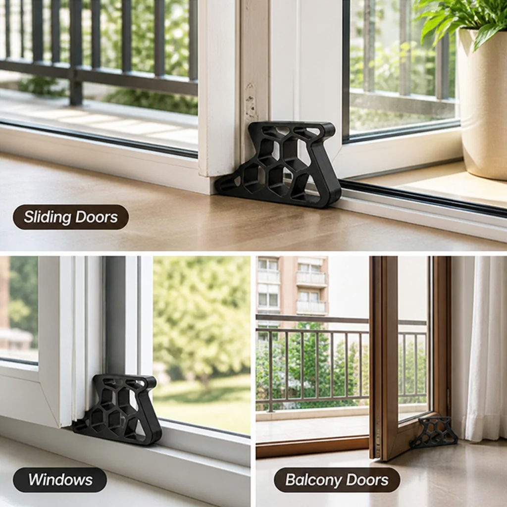 DoorGuard™ — Adjustable Door Stopper