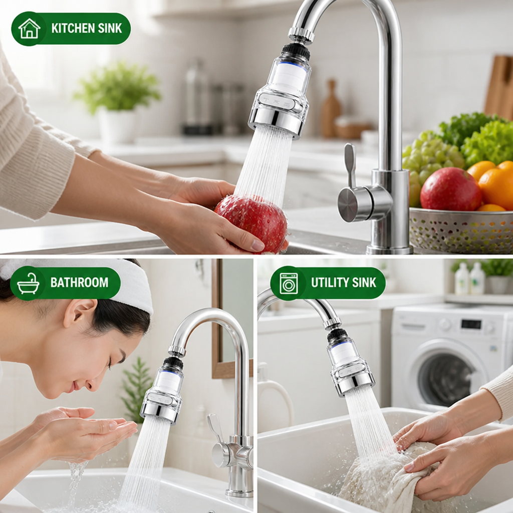 PureTap™ — Universal Faucet Water Filter