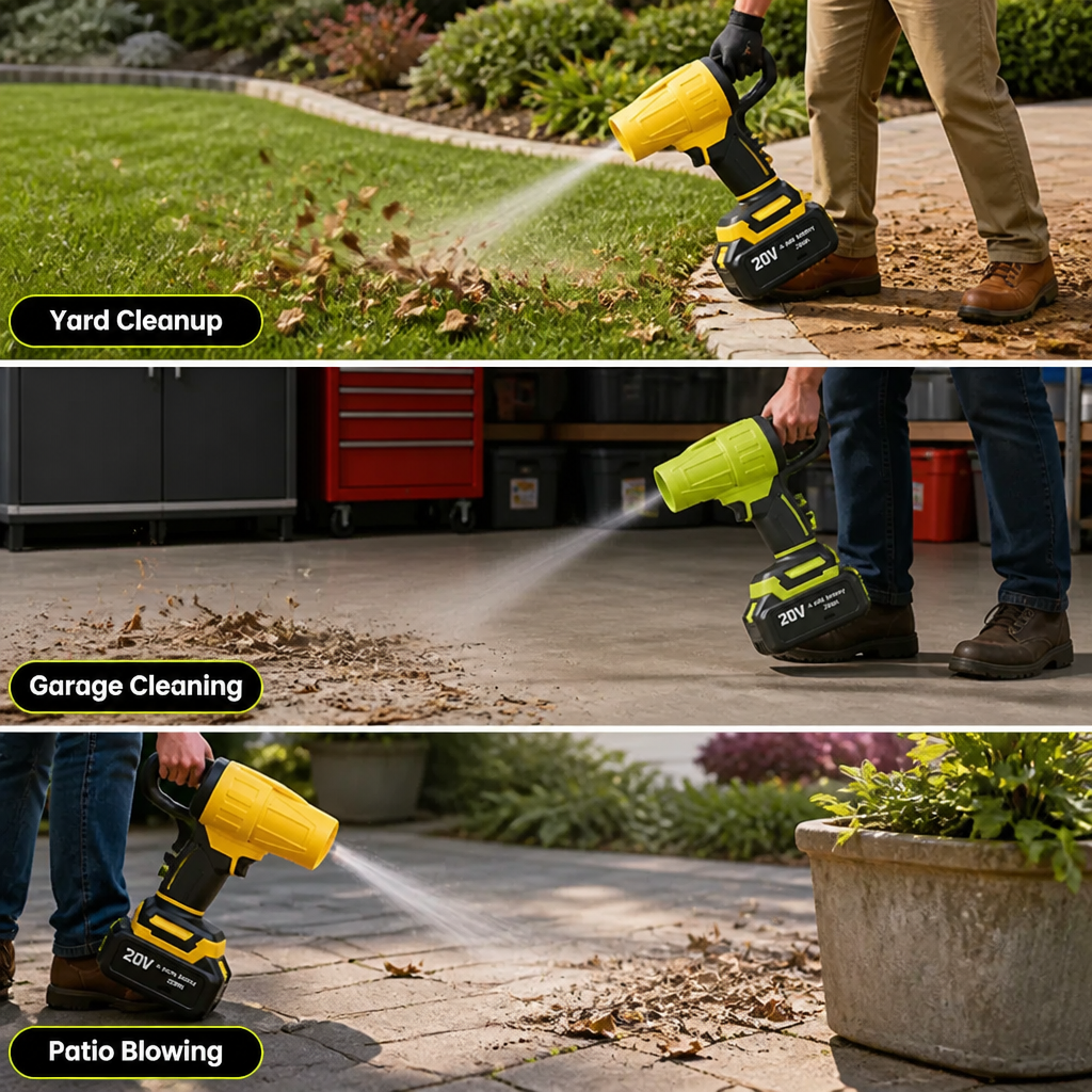 AirSweep™ — Powerful Cordless Leaf Blower