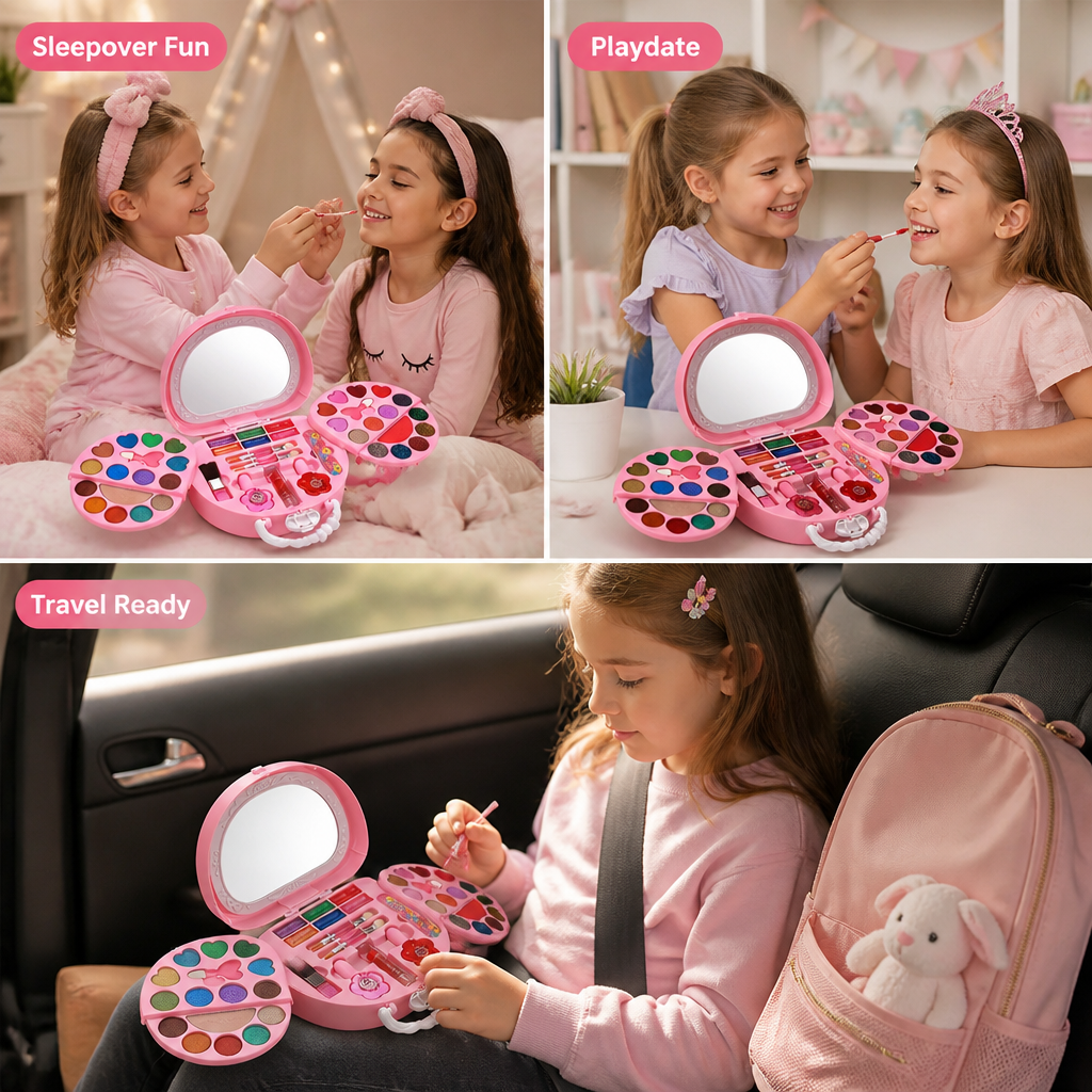 BellaPlay™ - Kids Pretend Makeup Set