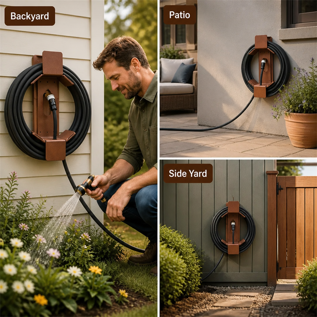 CoilEase™ Wall-Mount Hose Reel