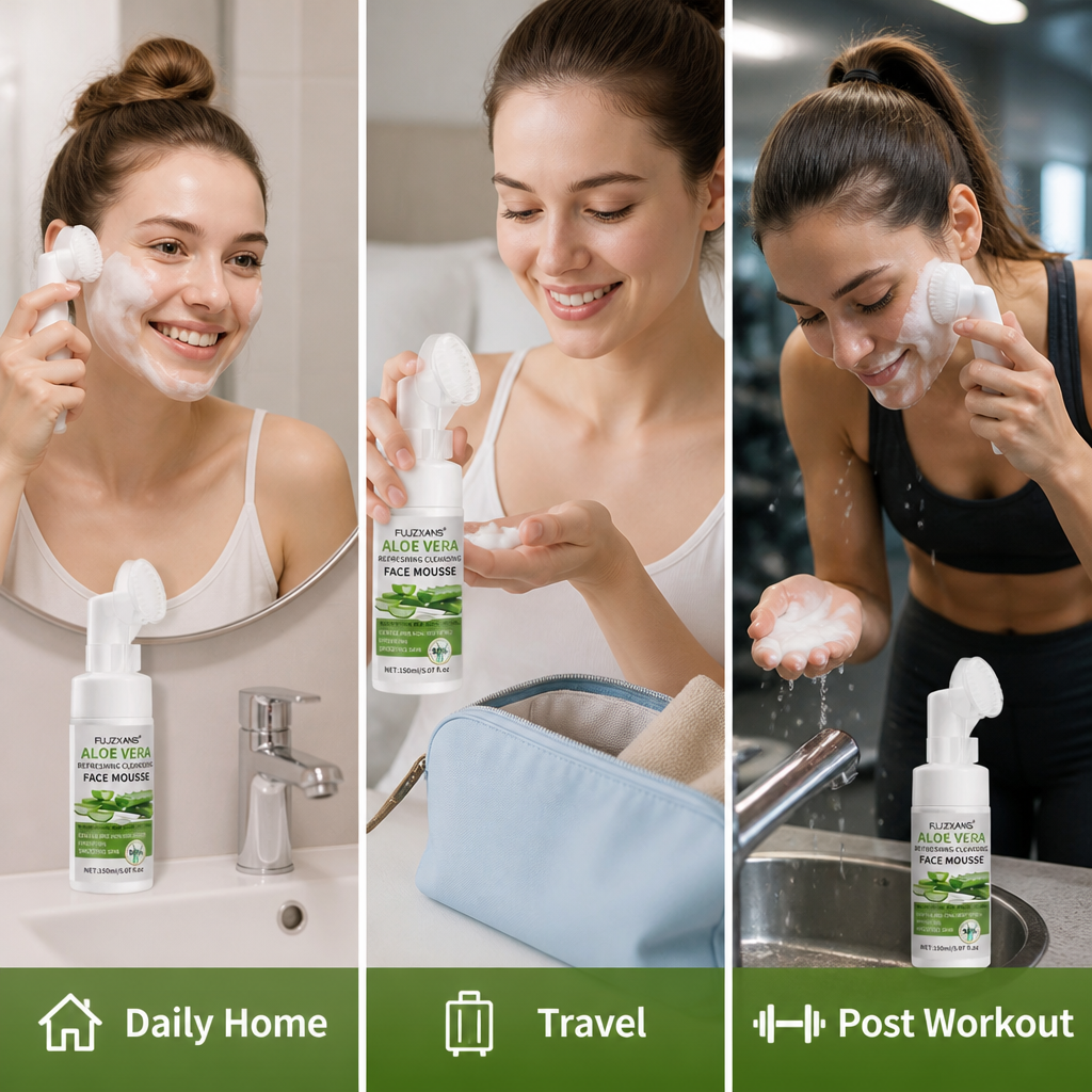 AloeWhip™ Aloe Foam Facial Cleanser — Fresh Clean Face Wash