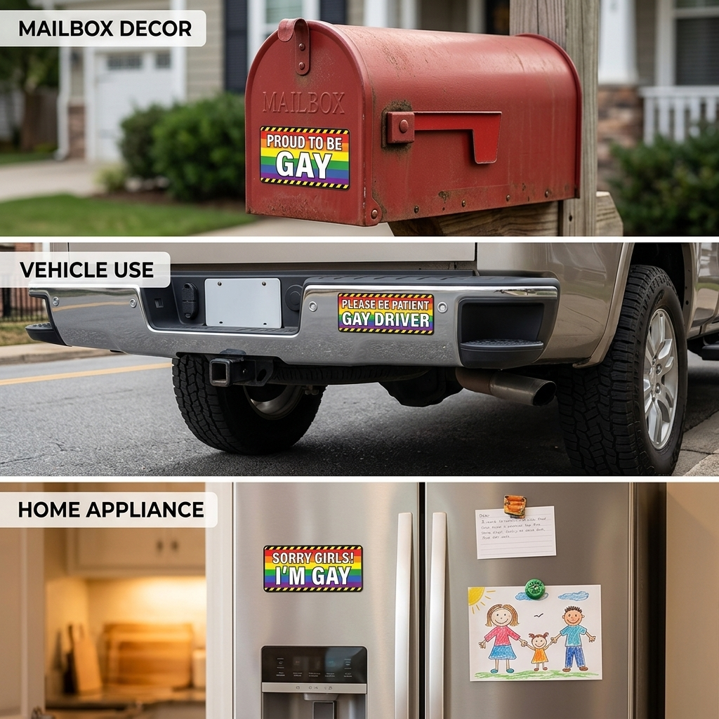 PrideRide™ — Magnetic Car Pride Decals