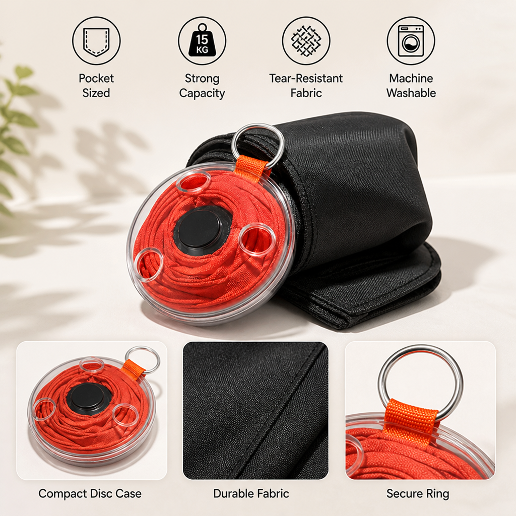 FlexiCarry™ - Portable Large Capacity Tote Bag