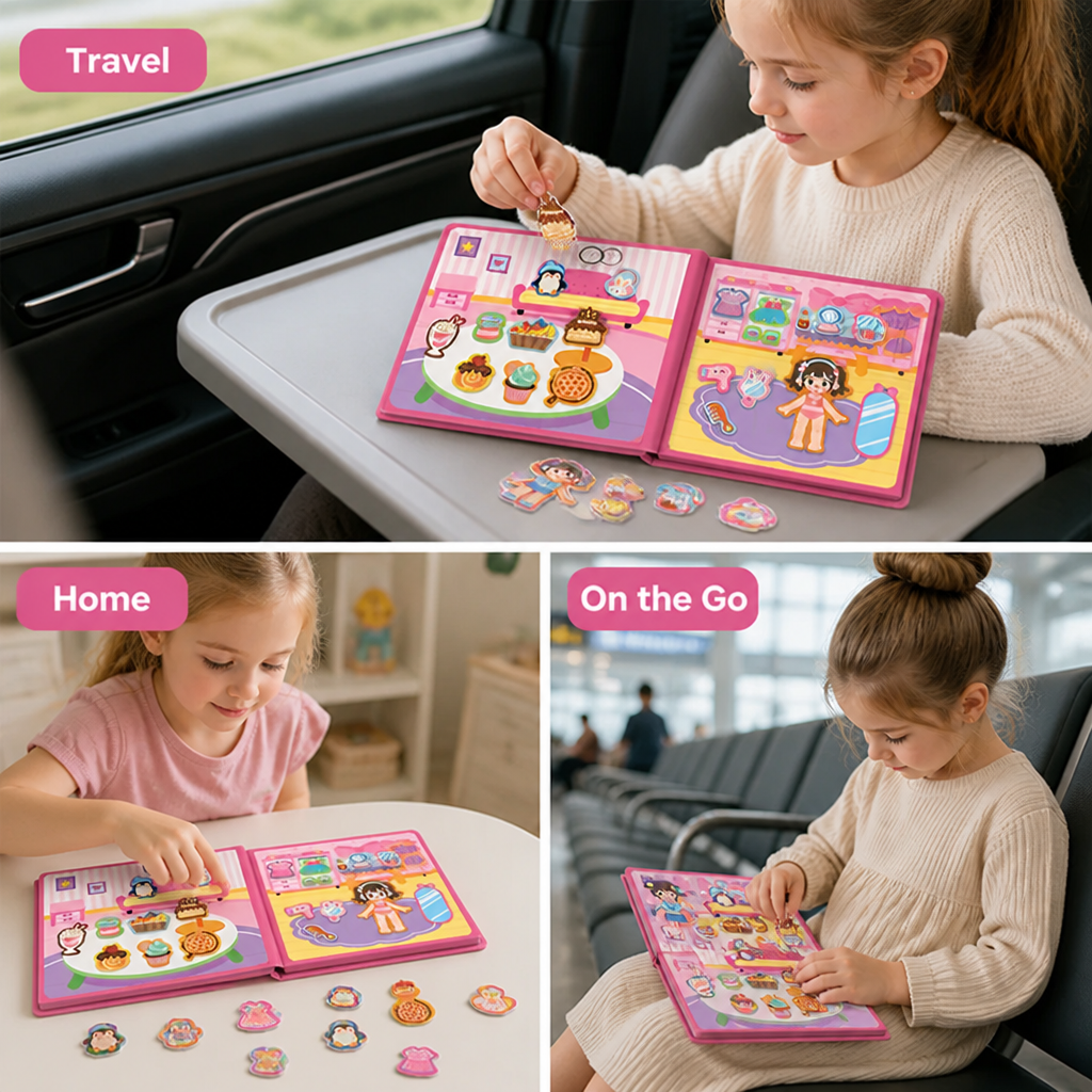 PlayBook™ — Interactive Dress-Up Activity Book