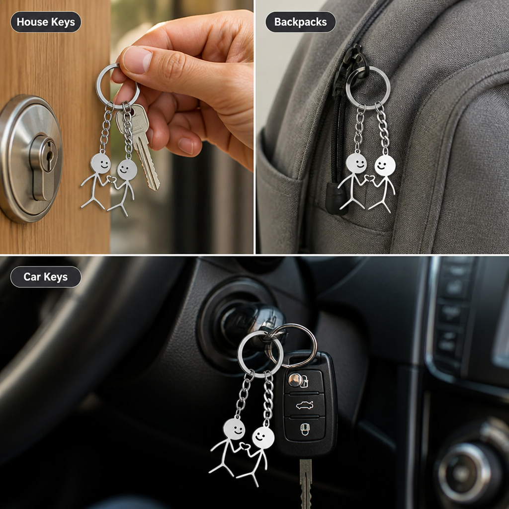 KeyLink™ — Durable Matching Keychain