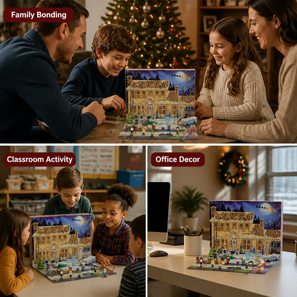 FestiveBuild™ — Christmas Village Building Set