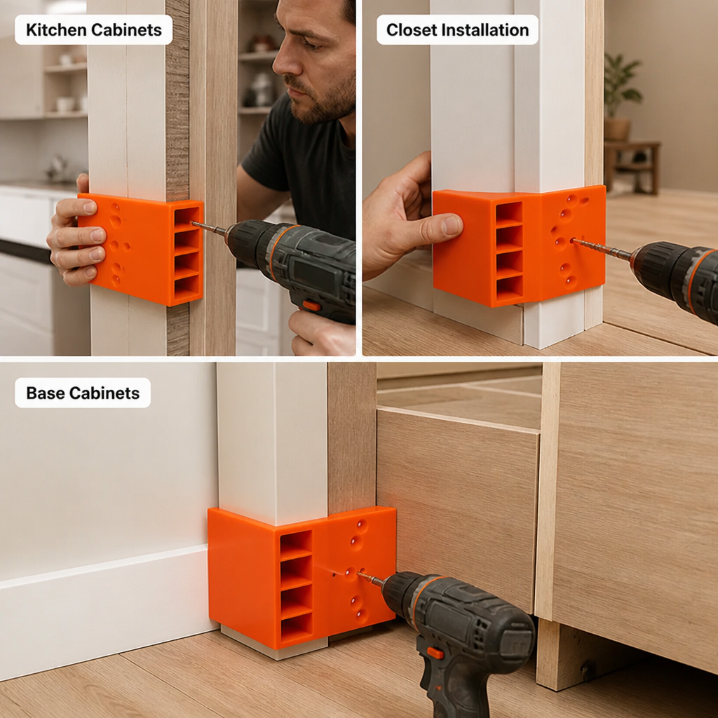 PanelPro™ Cabinet Side Panel Locator — Perfect Alignment Jig