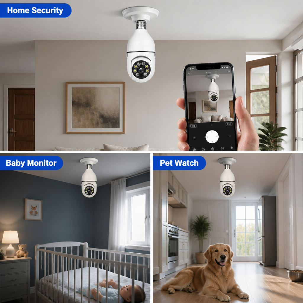 SecureView™ - 360° Panoramic Security Camera