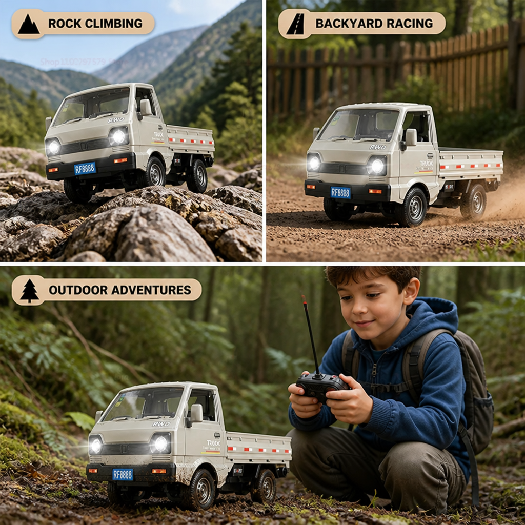 PebbleRover™ RC Off-Road Truck — Trail Fun For Kids