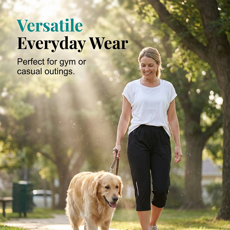FlexiMove™ - Women's Stretchy Active Capri Pants