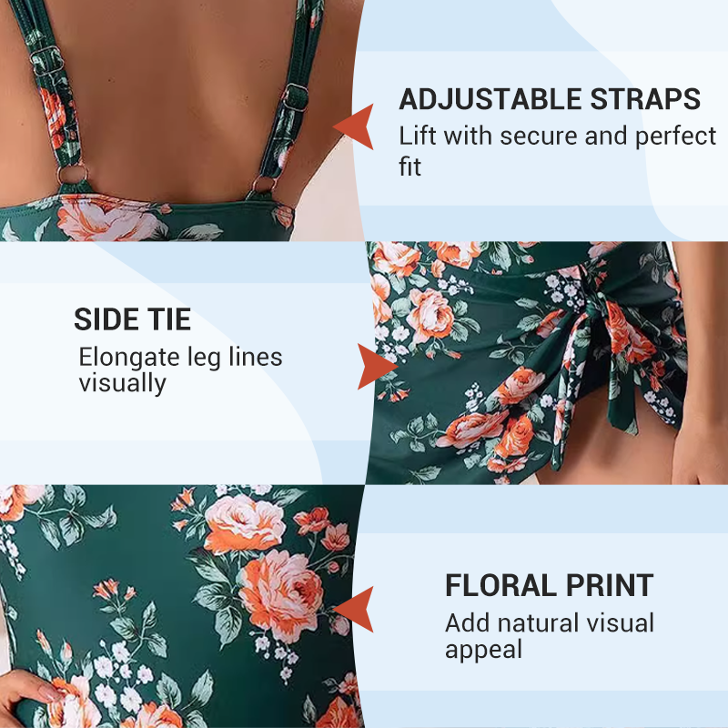 Solara™ - Floral Summer Swim Dress