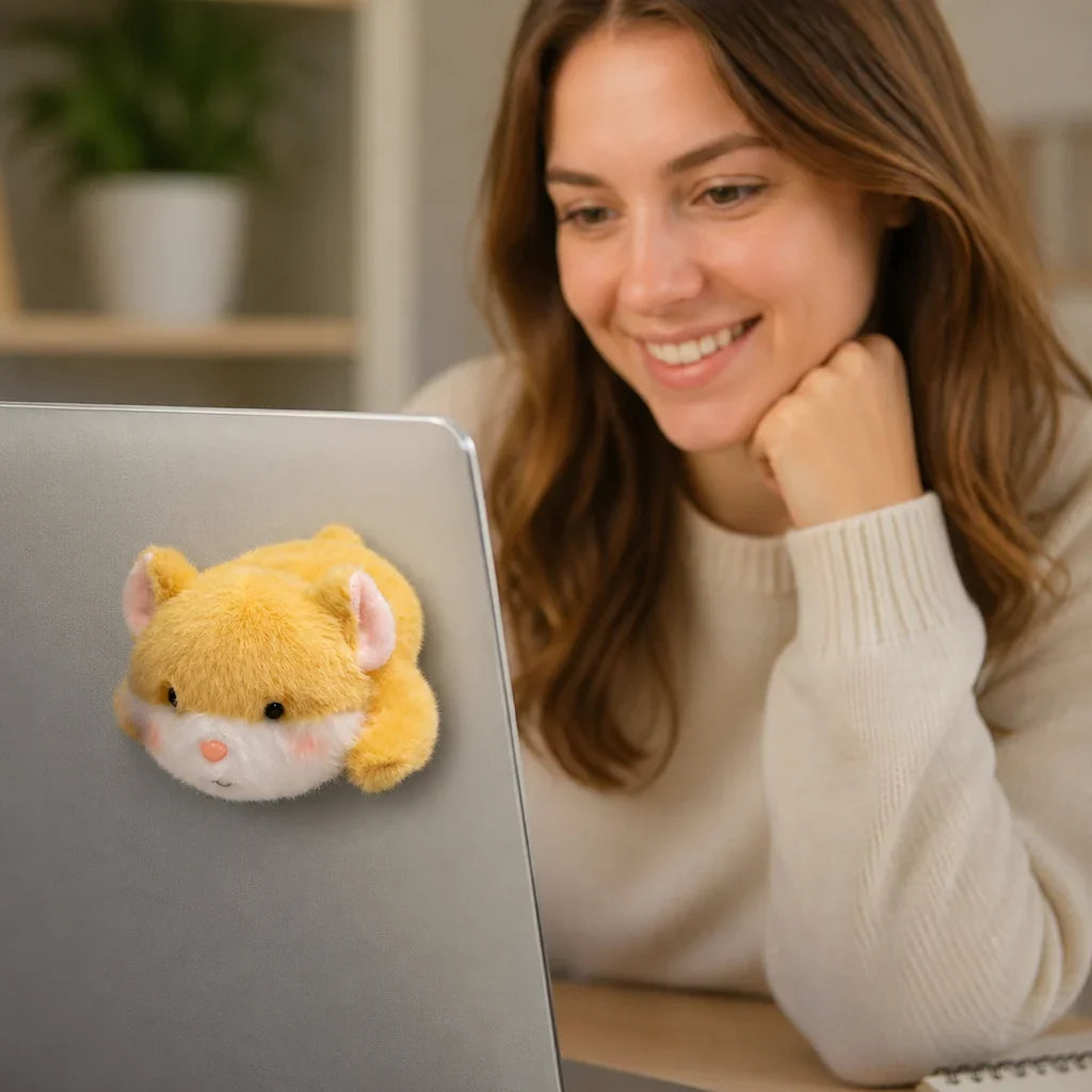 Snugglets™ Plush Animal Magnets — Cuddly Mini Fridge Friends