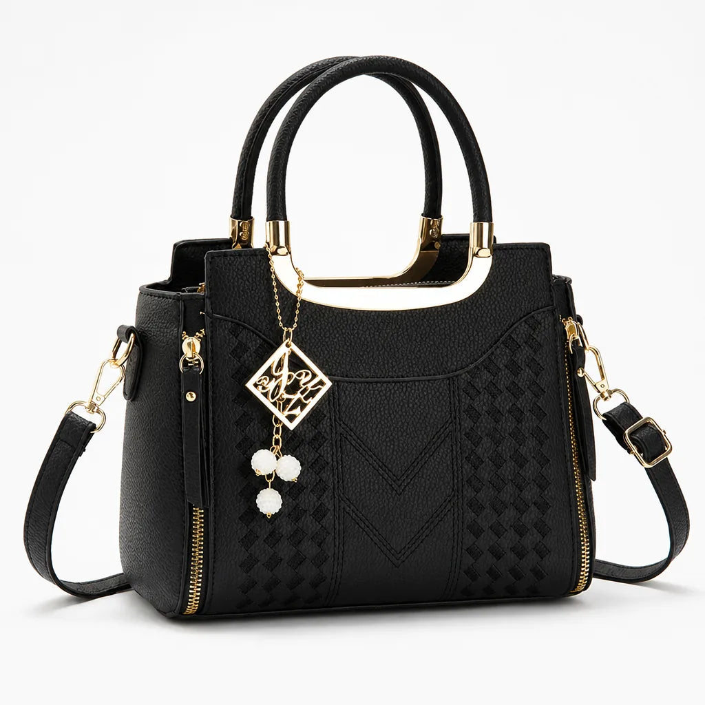 Liora Lane™ Quilted Top-Handle Handbag