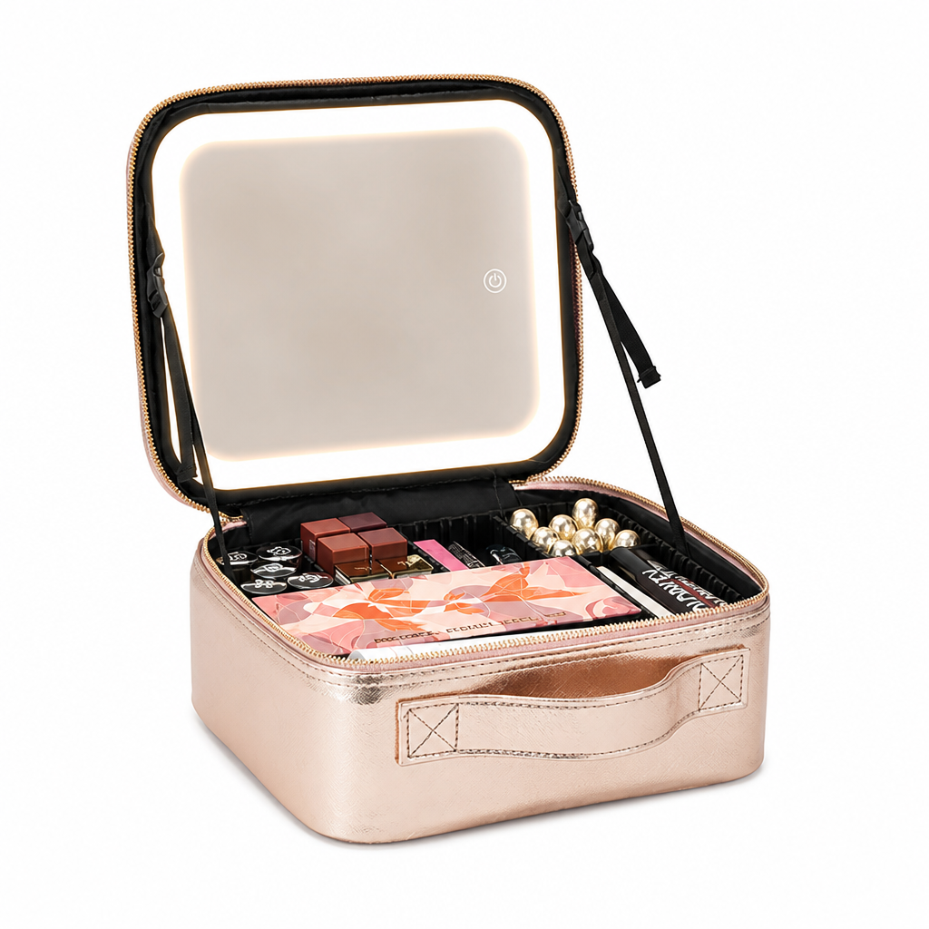 GlamCarry™ — Makeup Travel Case