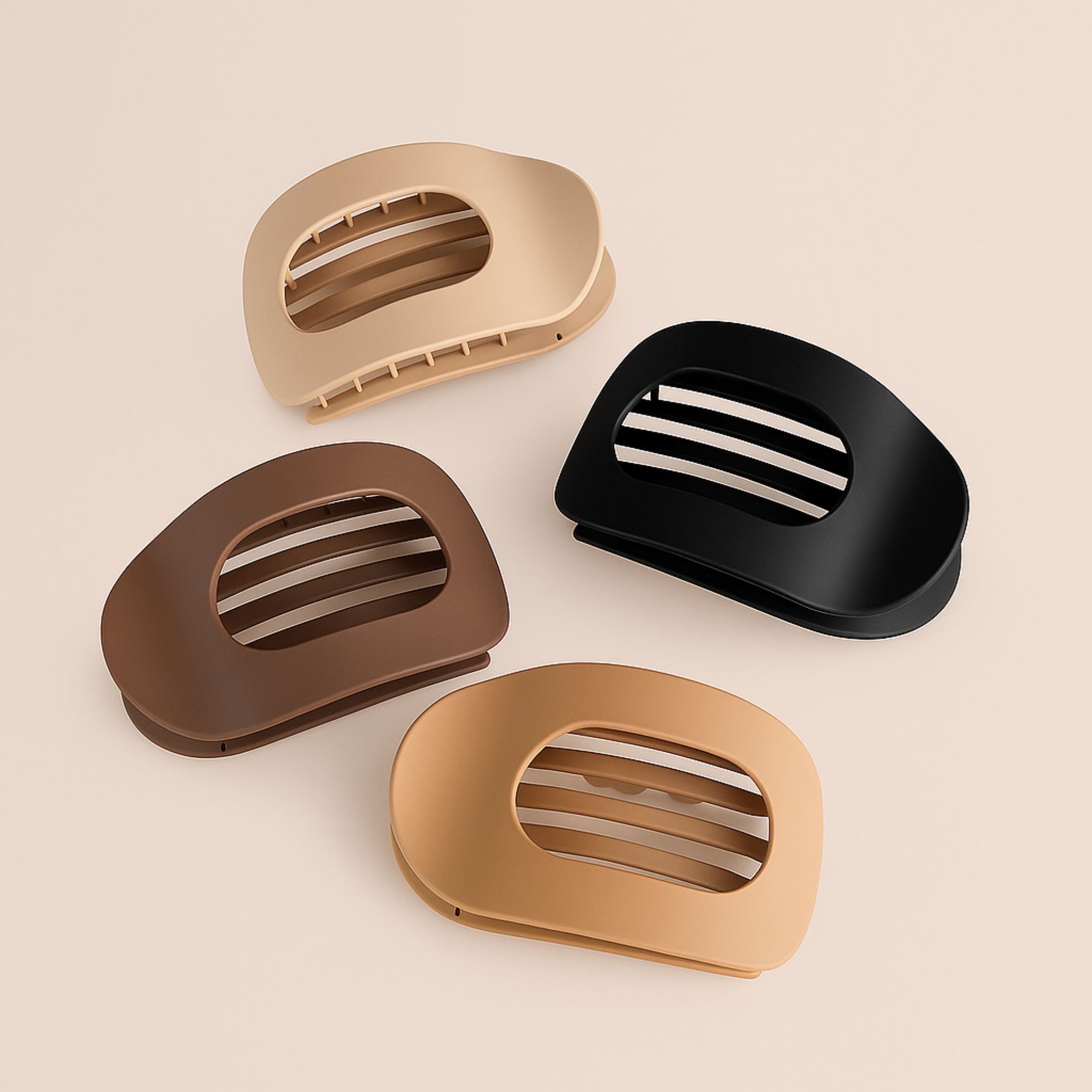 HaloHold™ Flat Hair Clip — Comfort That Hugs Your Head and Keeps Your Style Flawless All Day