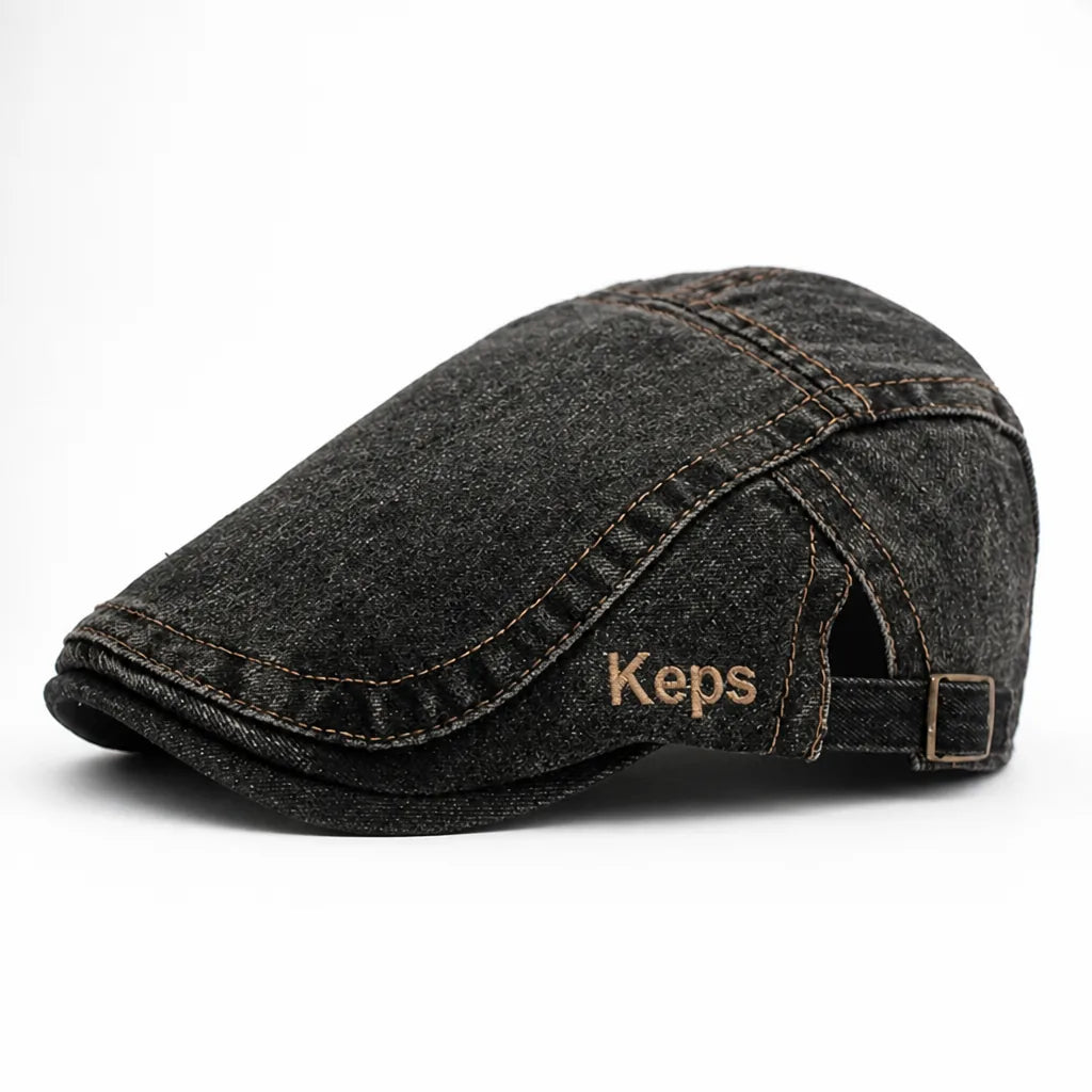 Copperfield™ Washed Denim Flat Cap