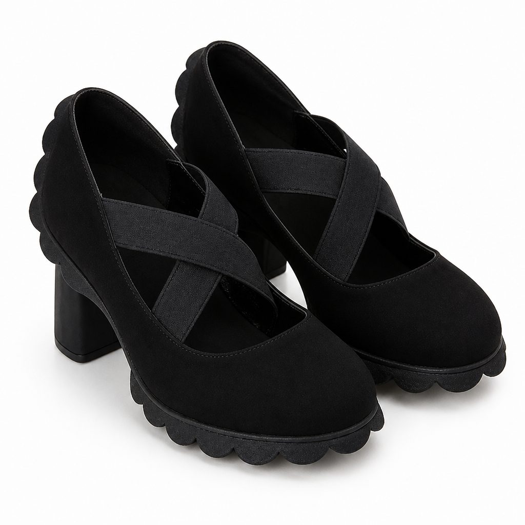 Ellery™ Women's Cross-Strap Block Heel Mary Janes