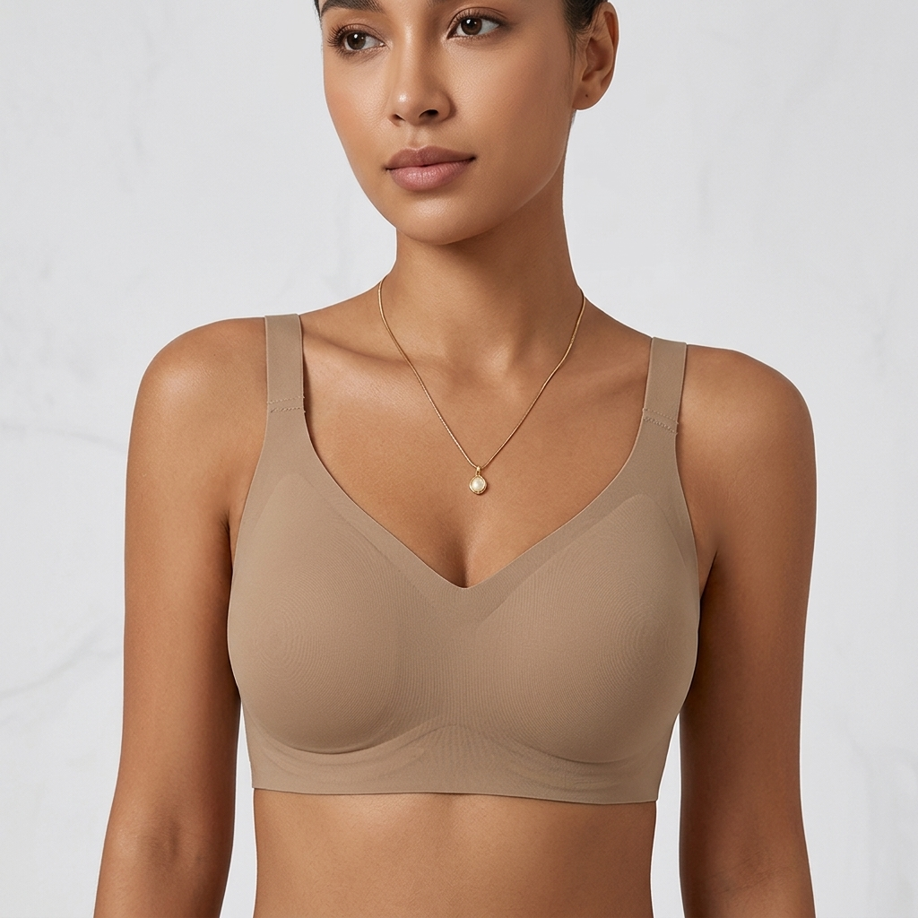 Aerelle™ Seamless Zip-Back Comfort Bra
