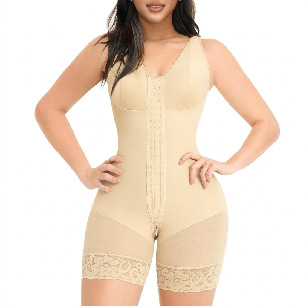 Silvara™ Zip-Front Shapewear Bodysuit — Smooth Everyday Shaping