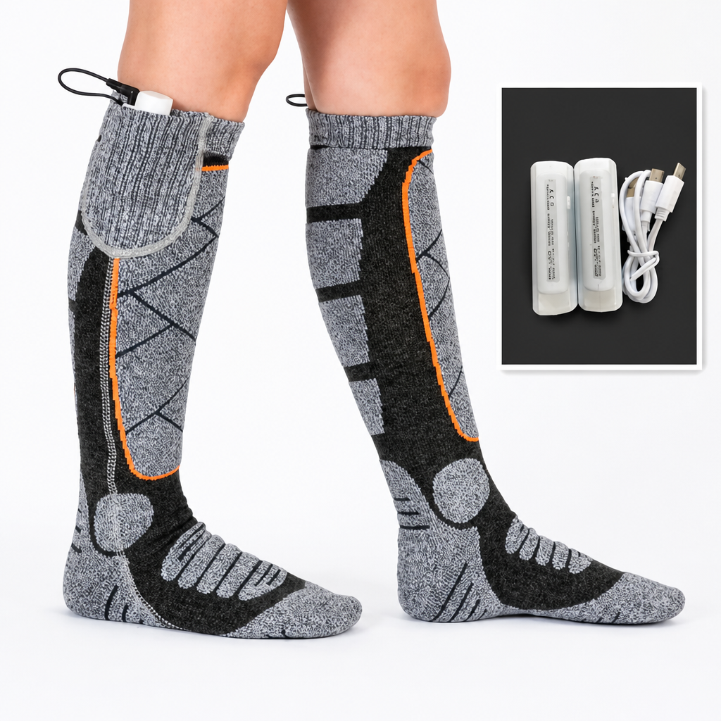 ToastToes™ Rechargeable Heated Socks — Warm Feet In Winter