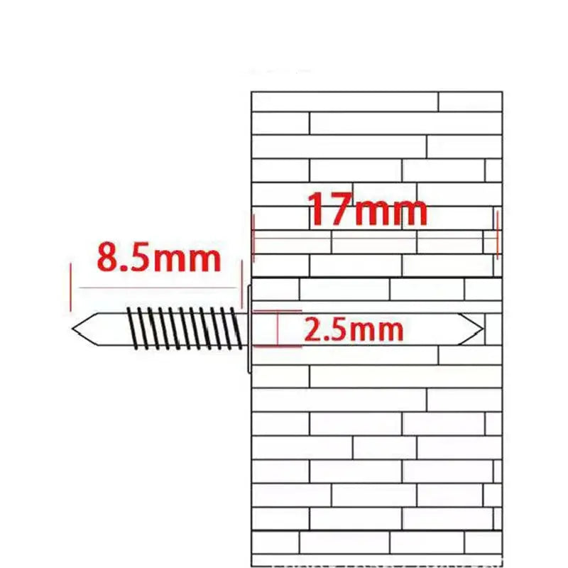 BladeFix™ Seamless Skirting Nails — Achieve Flawless Walls Without a Trace for Lasting Pride and Confidence