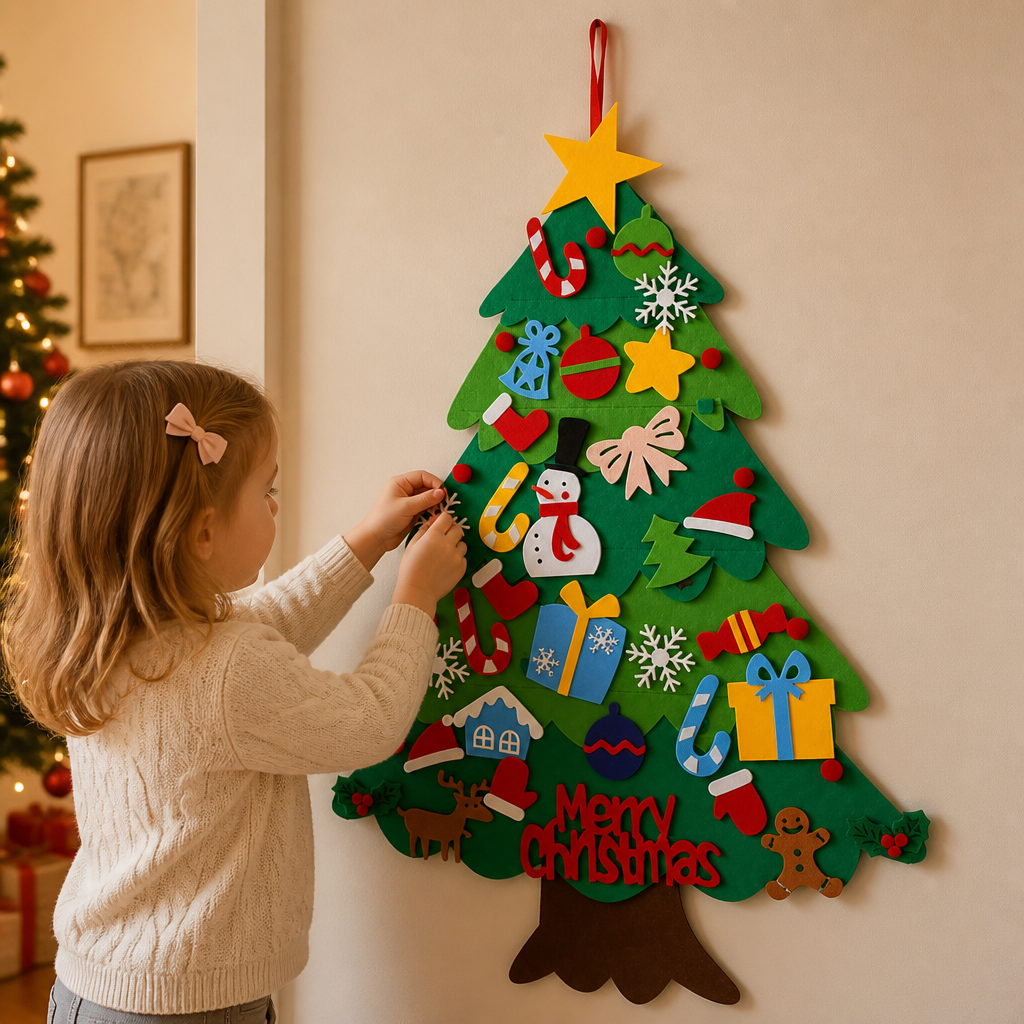 TinselTot™ Felt Christmas Tree for Kids